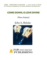 Come Down, O Love Divine Handbell sheet music cover